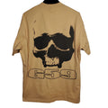 NWT G59 Suicideboys Logo Tee T-Shirt Mens L Tan Beige S/S Crewneck Skull