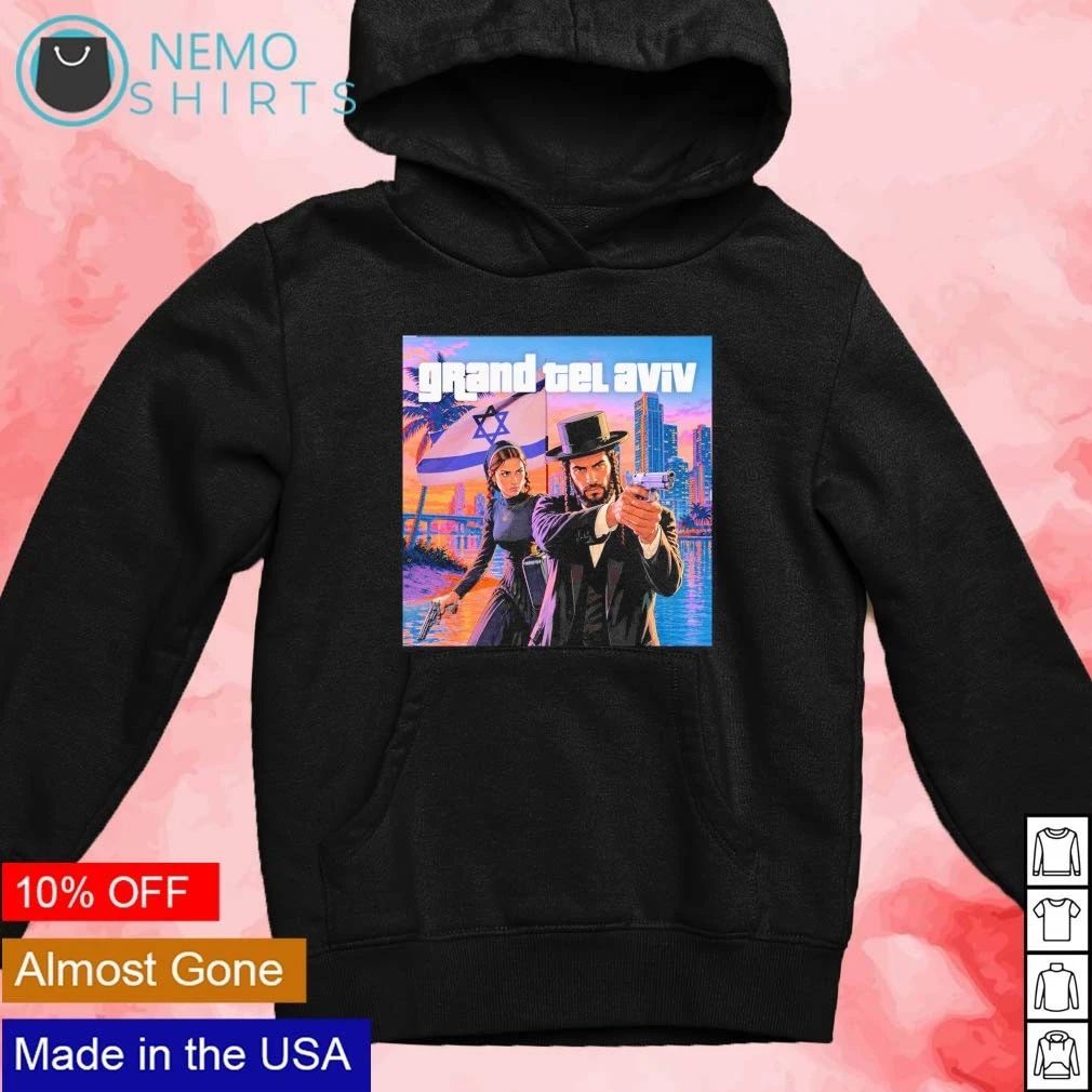 Jewish Grand Tel Aviv GTA VI shirt