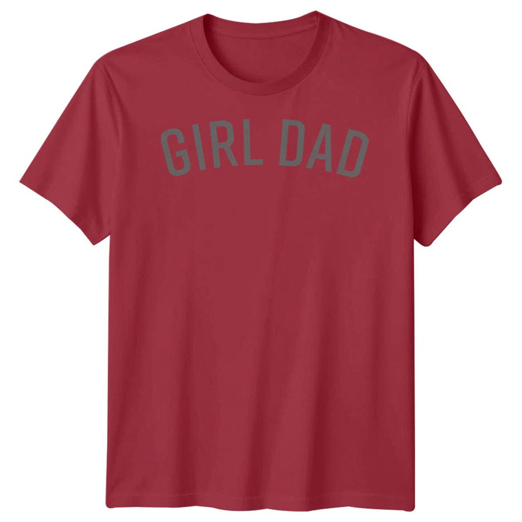 Mens Girl Dad Funny Fathers Day T-Shirt Tee Best Daddy Ever Papa Life Gift #FD