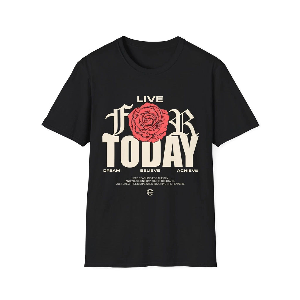 Live for Today Motivational Black T-Shirt, Unisex Inspirational Tee, Gift [...]