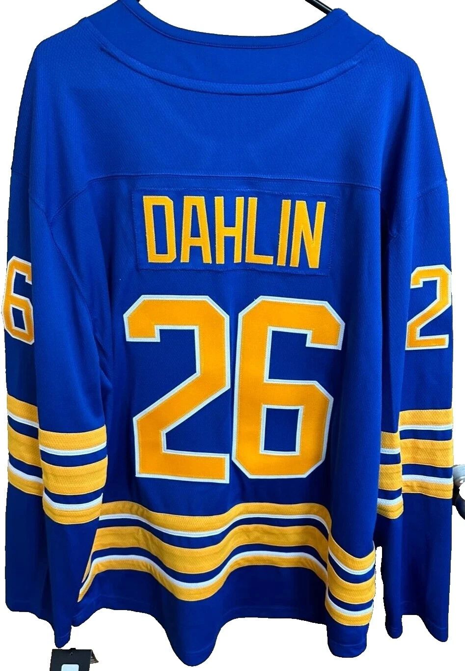 Men's Buffalo #26 Custom Blue Hockey Jersey