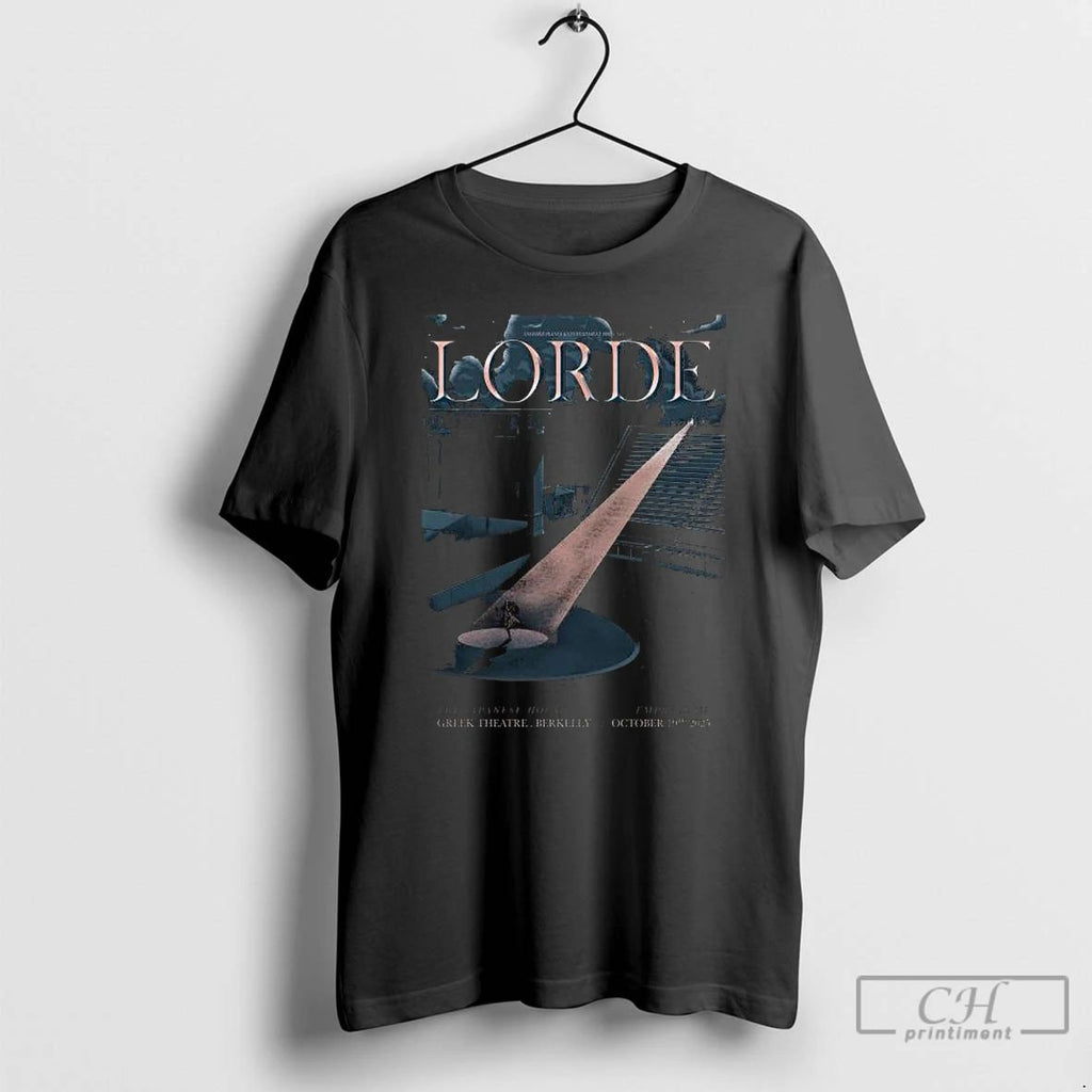 Classic Lorde The Greek Theatre Berkeley Ca October 19 2025 Long Sleve T Shirts
