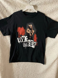 Avril Lavigne Adult Unisex Black 2022 ‘Love Sux’ Tour Short Sleeve T Shirt Sz L