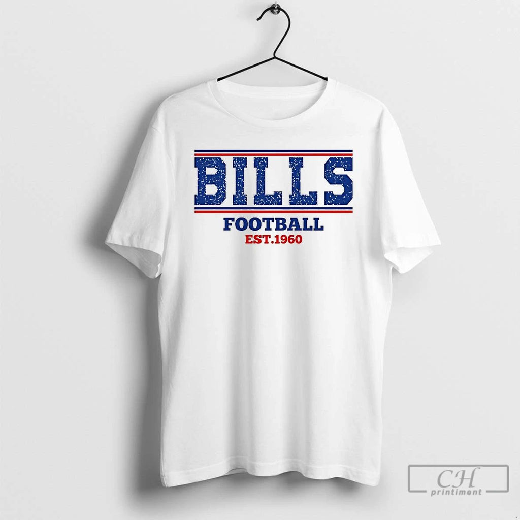Premium Bufflo Bills Football Est 1960 T Shirts