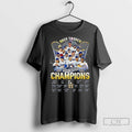 Classic Los Angeles Dodgers Back To Back 2024 2025 World Series Champions Signatures