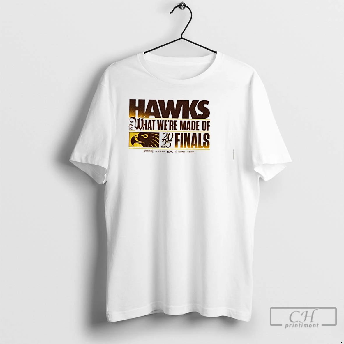 Premium Hawks What Were Made Of 2025 Finals T Shirts