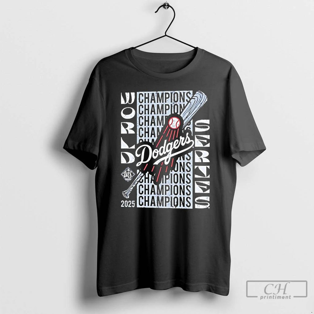 Classic Los Angeles Dodgers 2025 World Series Champions Aura Classic T Shirts