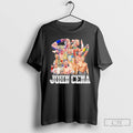 Classic John Cena Flexing Belts Picture Collage T Shirts