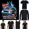Back to the Future T-Shirt Mens Flux Capacitor Funny Retro 80's Movie DMC Car