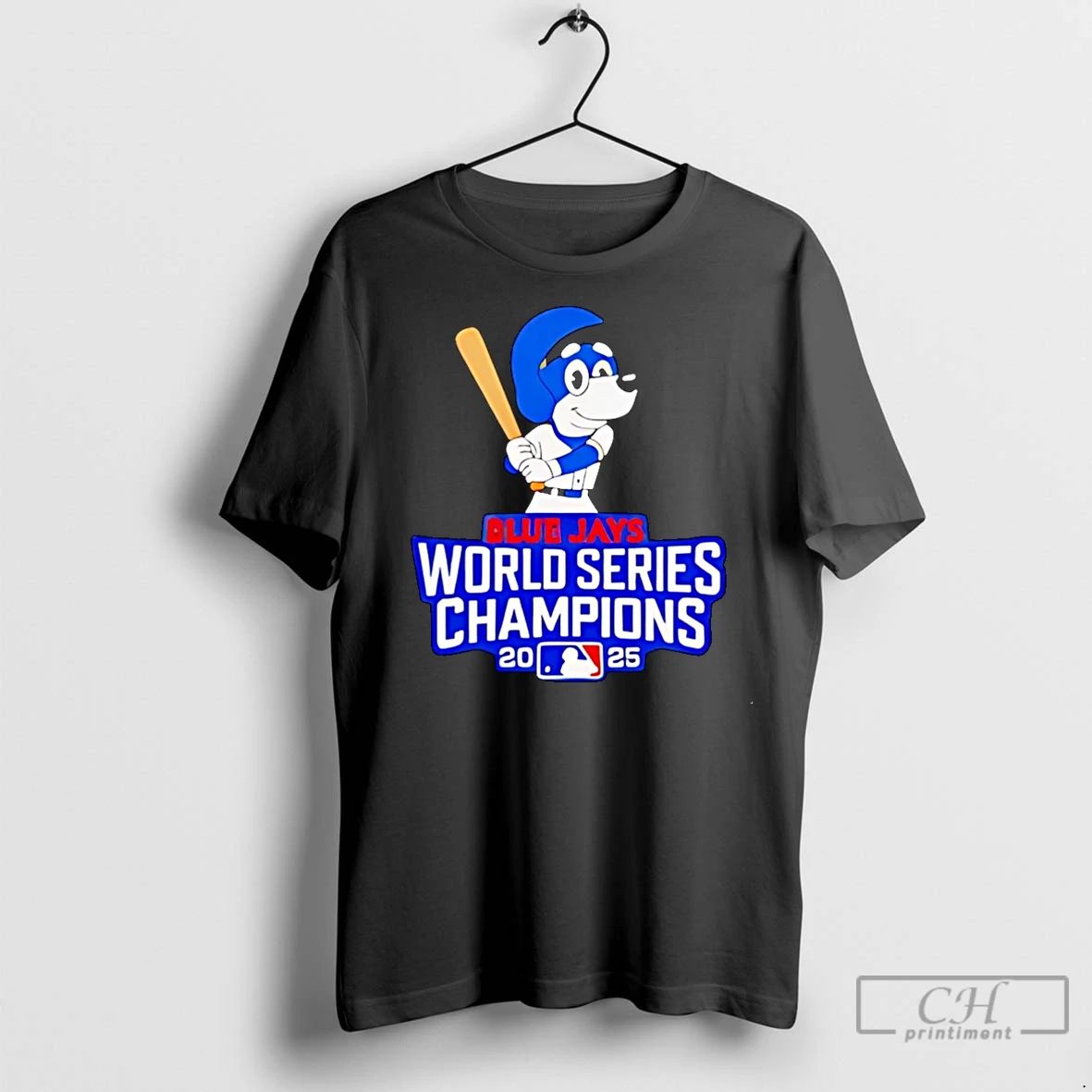 Classic Bluey Blue Jays World Series Champions 2025 Christmas Ornaments