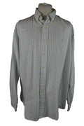 RALPH LAUREN Blue Long Sleeve Shirt size 2XL Mens Custom Fit Outdoors Outerwear
