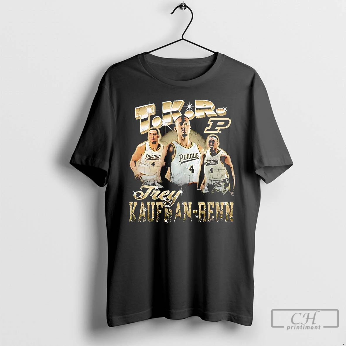 Classic Trey Kaufman Renn Tkr Purdue Boilermakers T Shirts
