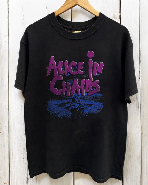 Alice In Chains Band Dirt Smoke Heavy Cotton Black Unisex T-shirt Size S-5XL