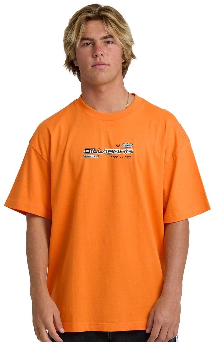 Billabong Spec 73 Signal OG SS T-Shirt - Dusty Orange - New