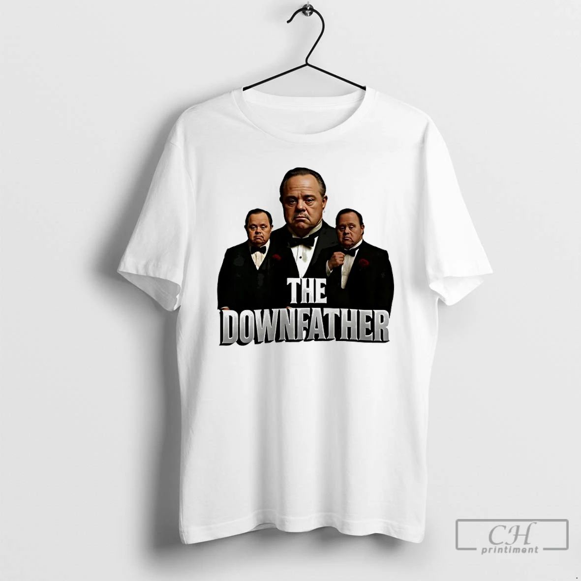 Premium The Downfather Down Syndrome The Godfather Parody T Shirts