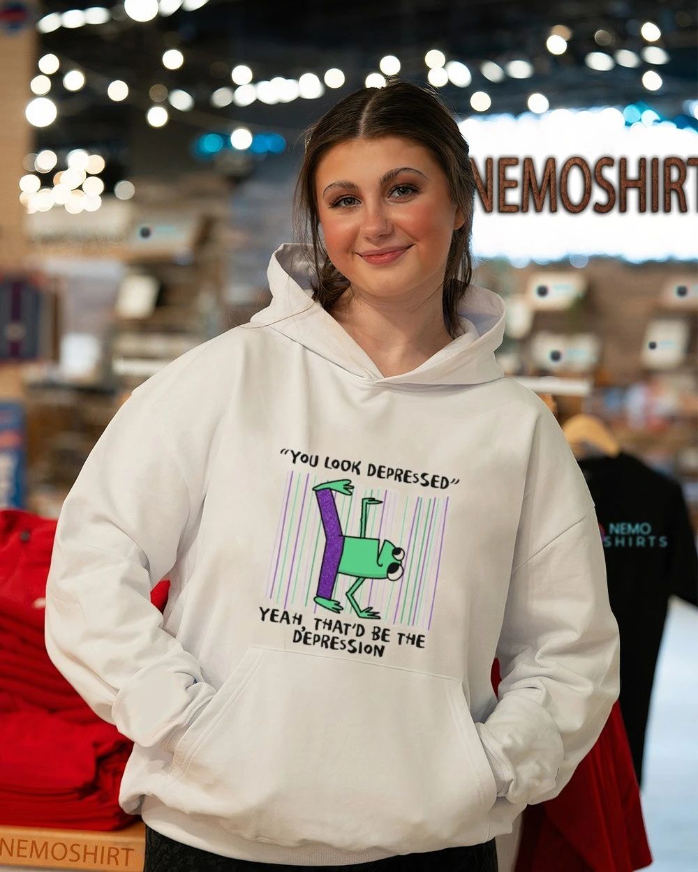 You Look Depressed Yeah That’d Be the Depression Frog shirt