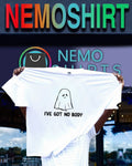 I’ve Got No Body Ghost pun halloween spooky shirt