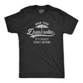 Mens Grab Your Dumbrella It's Really Stupid Outside T Shirt Funny Sarcastic