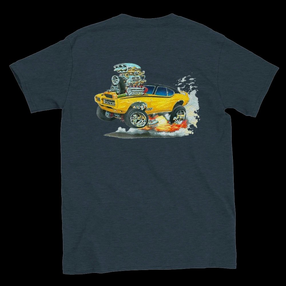 Cartoon Hot Rod GTO T-shirt