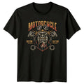 Motorcycle Custom Culture Gorilla Biker Mens T-Shirt Womens Graphic Unisex Top
