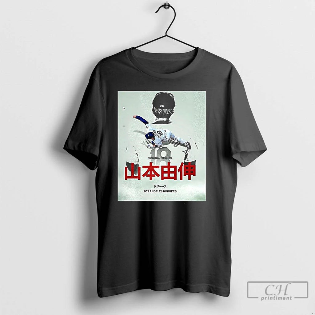 Classic Yoshinobu Yamamoto Los Angeles Dodgers Nlcs Complete Game T Shirts