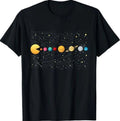 Funny Solar System - Astronauts Space Video Games T-Shirt