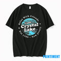 Camp Crystal Lake Relax With Friends New Jersey 1980 Tshirts Sweater
