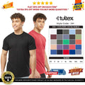 Tultex  241 Unisex 65% Polyester 35% USA Ringspun Cotton Poly-Rich T-Shirt