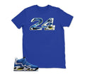 Number 24 Sneaker Shirt To Match Griffey Max 1 Varsity Royal, Griffey Max 1 Vars