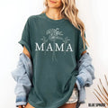 Flower Mama Comfort Tee Mothers Day Gift Cute