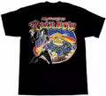 Retro Live Concert Rainbow Ritchie Blackmore Shirt Black