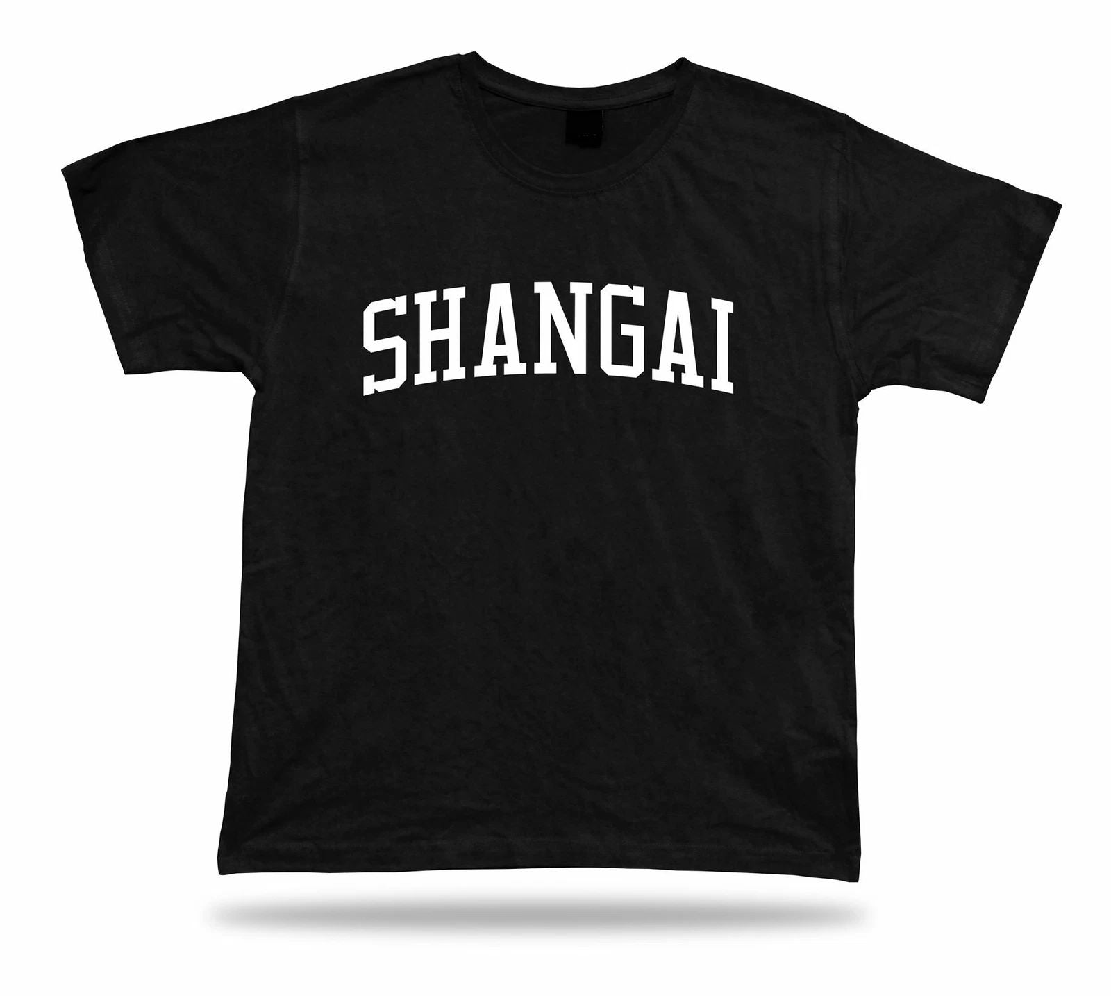 T-Shirt Stylish Cotton Classic Apparel great gift idea casual Shanghai China