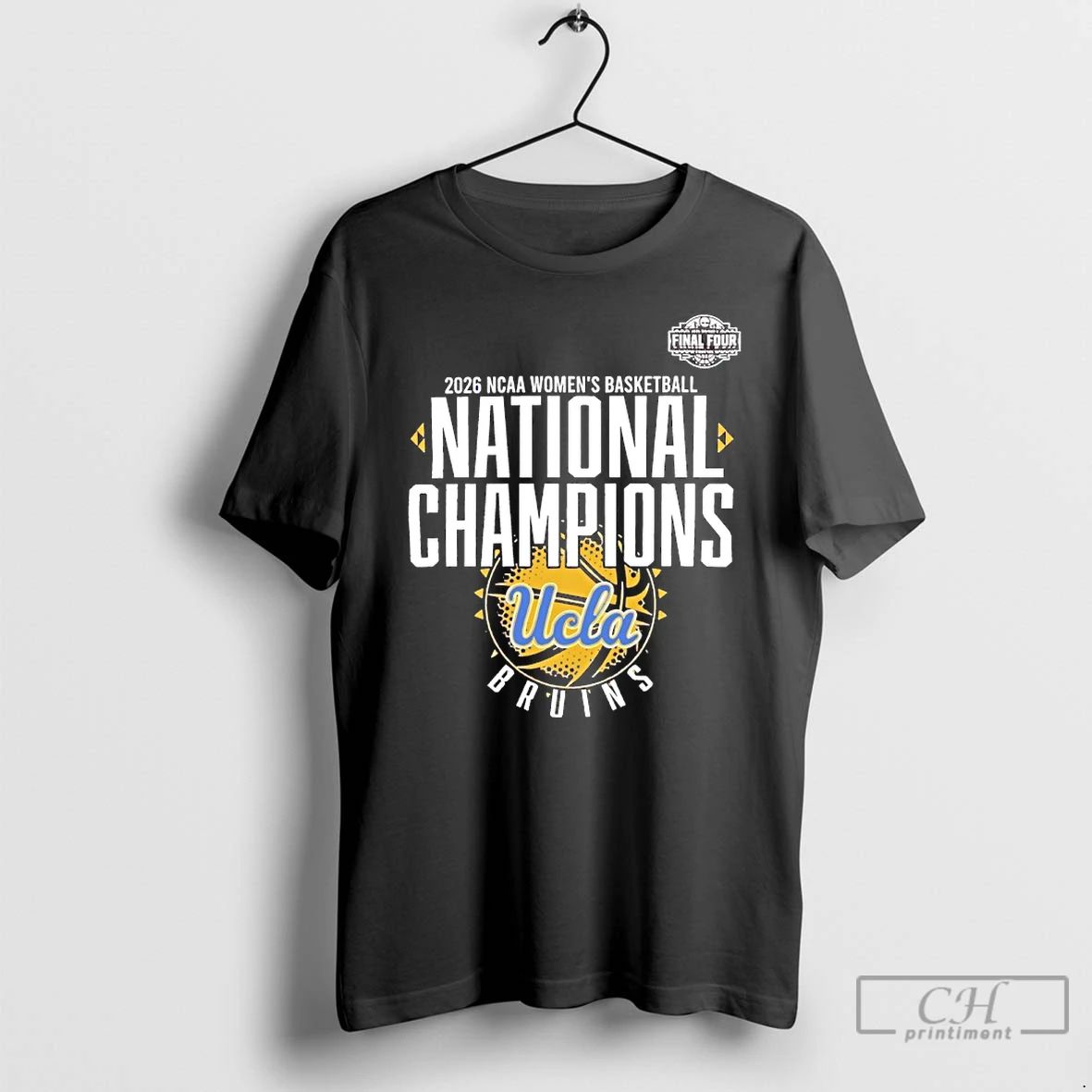 Classic Ucla Bruins 2026 Ncaa Womens Basketball National Champions Locker Room