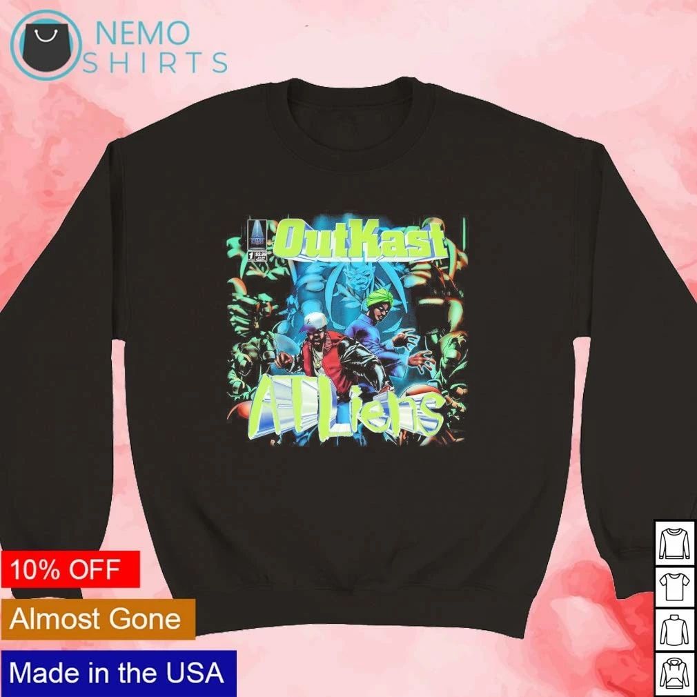 OutKast ATLiens Comic Book Cover Hip Hop shirt