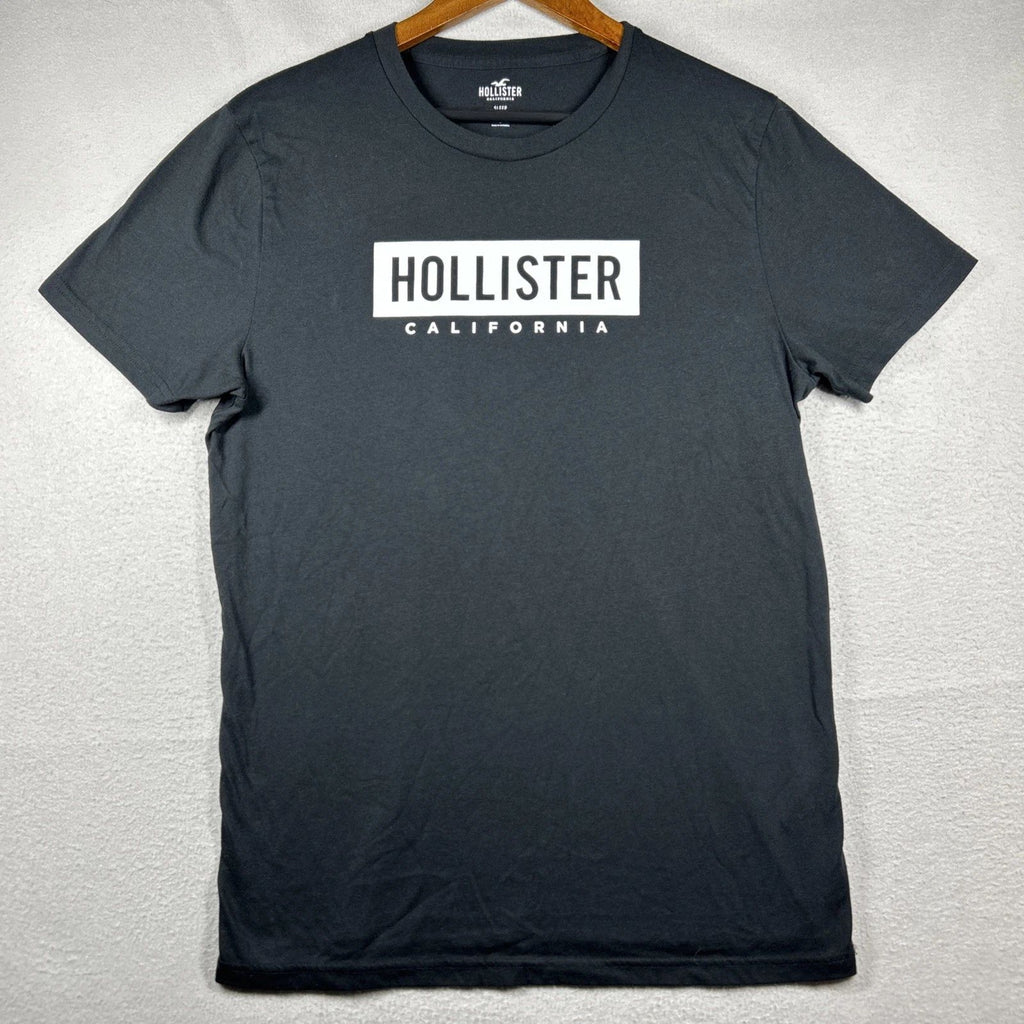 Hollister Sleep Shirt T Shirt Men's L Black White Everyday Wear Soft
