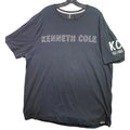 Kenneth Cole Shirt Mens 2XL Spell Out Preppy Academia Everyday Streetwear