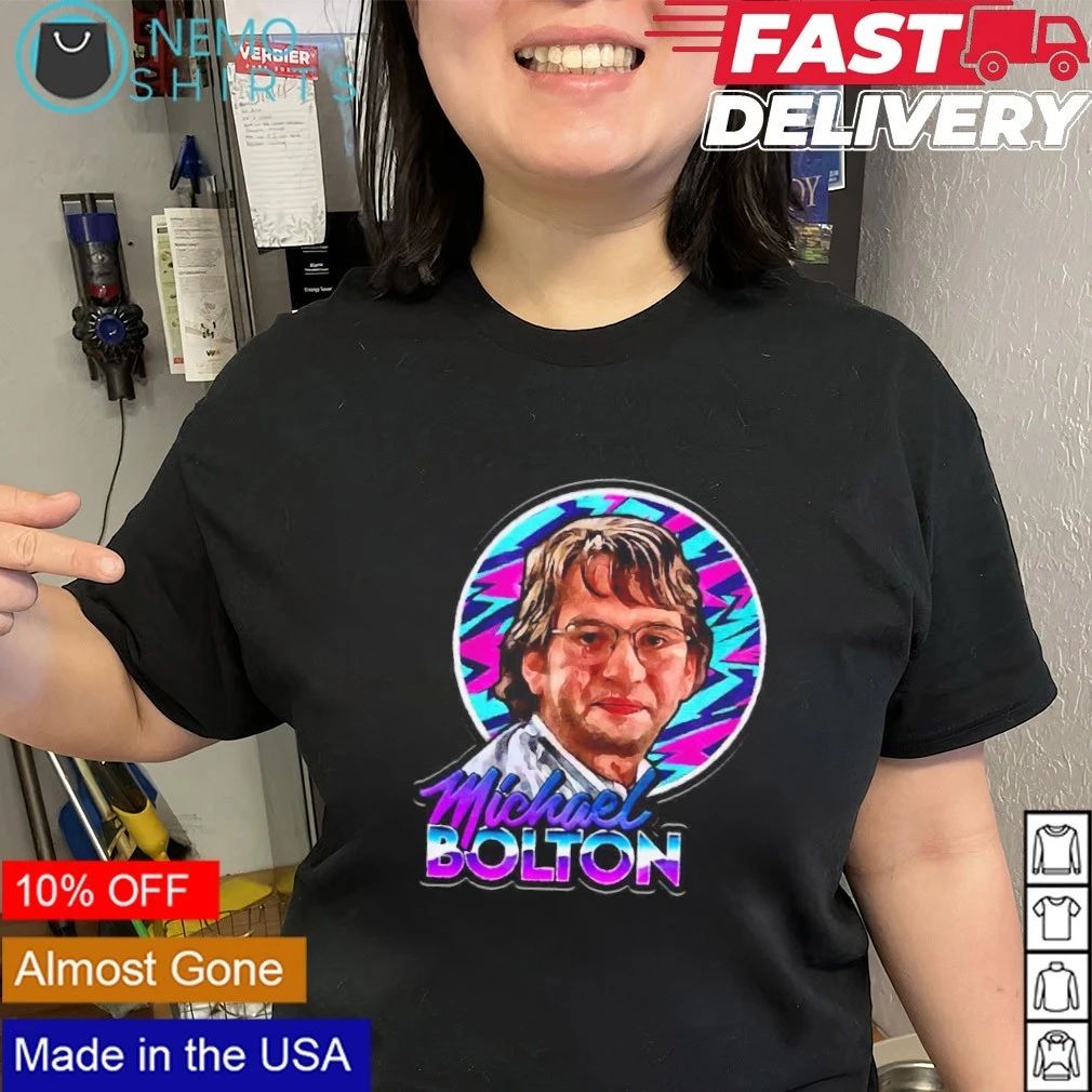 Michael Bolton Retro Bootleg Style 90s aesthetic shirt