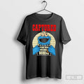 Classic Captured Cookie Monster Mugshot Vintage T Shirts
