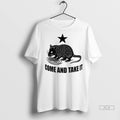 Trendy Opossum Come And Take It Flag Political Shirt Sweater