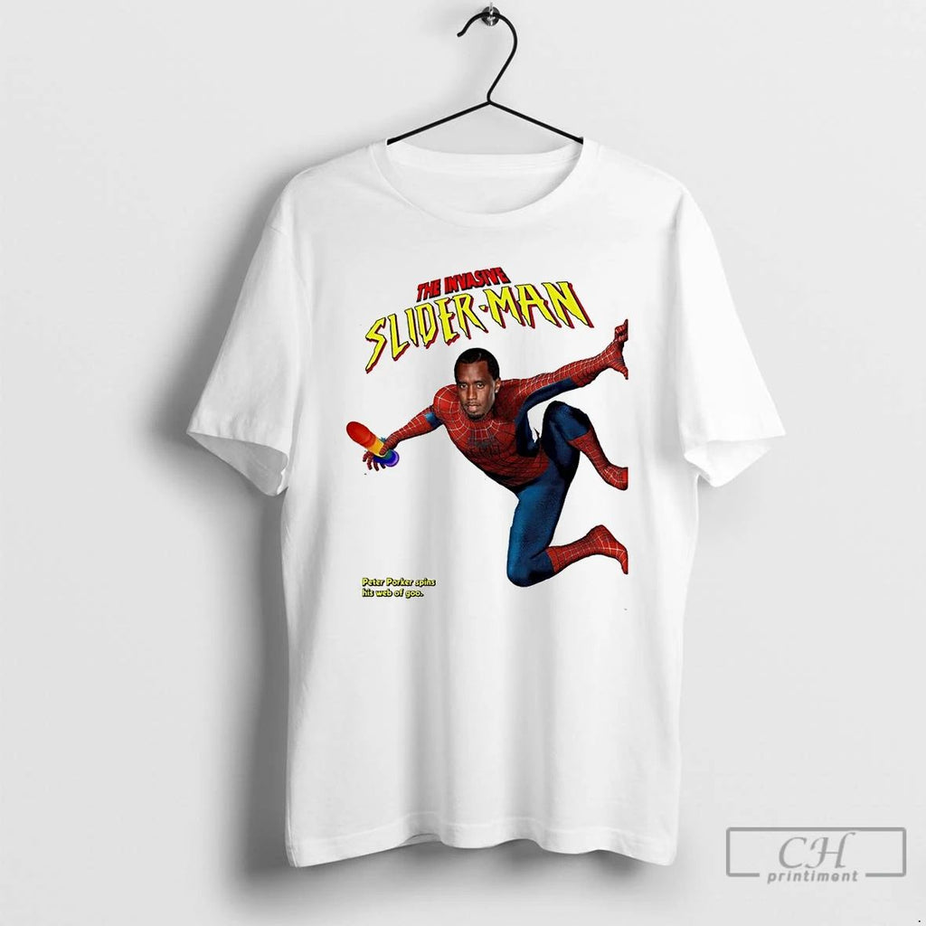 Classic Diddy The Invasive Slider Man Peter Porker Spins Hhis Web Of Goo T Shirts