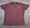 Lone Rock Rainforest Cafe Orlando T Shirt Mens Large Mauve Graphic Print