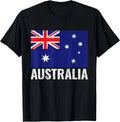 NEW LIMITED Australia Australian Flag Pride Vintage Gift DNA Patriotic T-Shirt