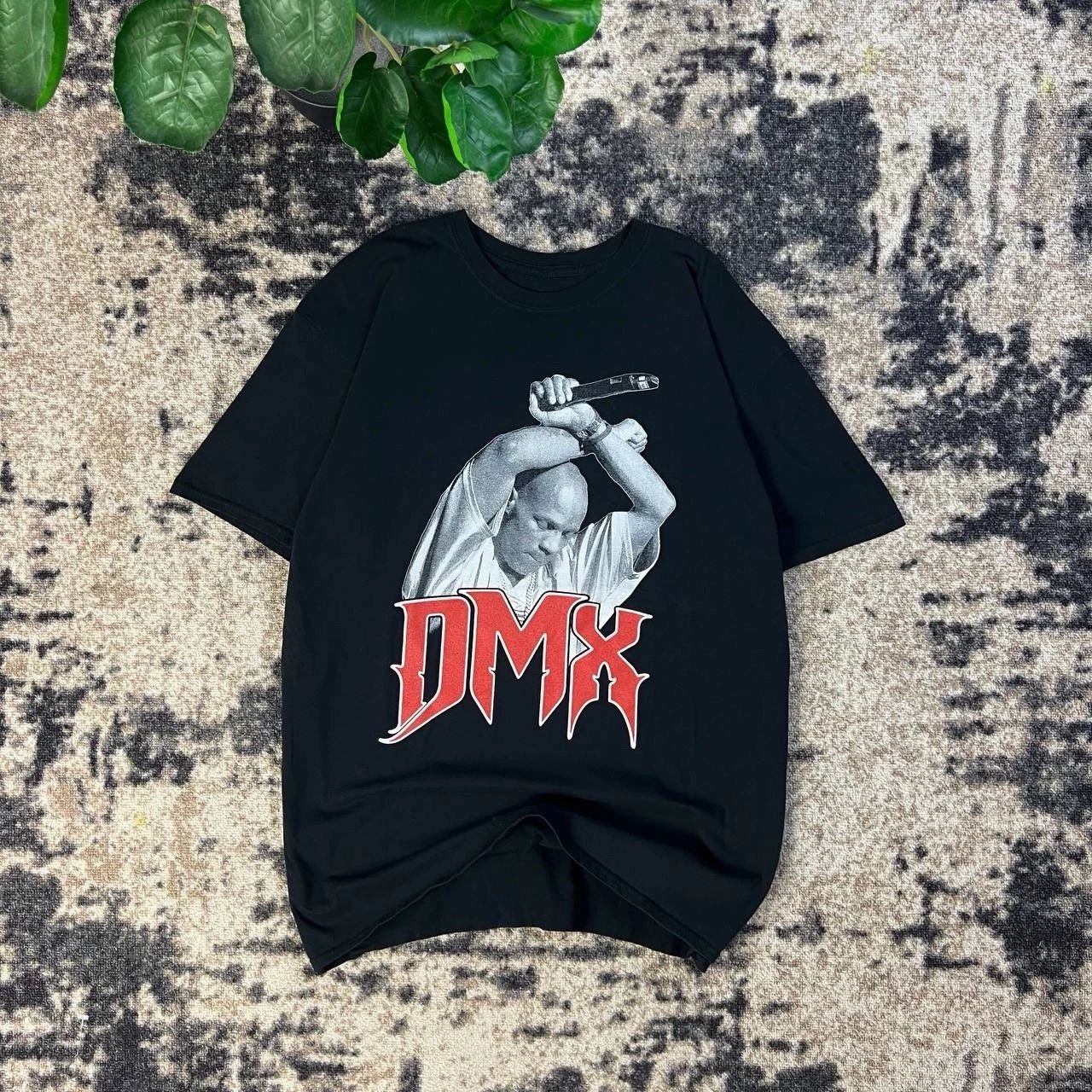 Koszulka T-shirt DMX big print rap hip hop tee