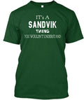 Sandvik Tee T-Shirt Made in the USA Size S to 5XL