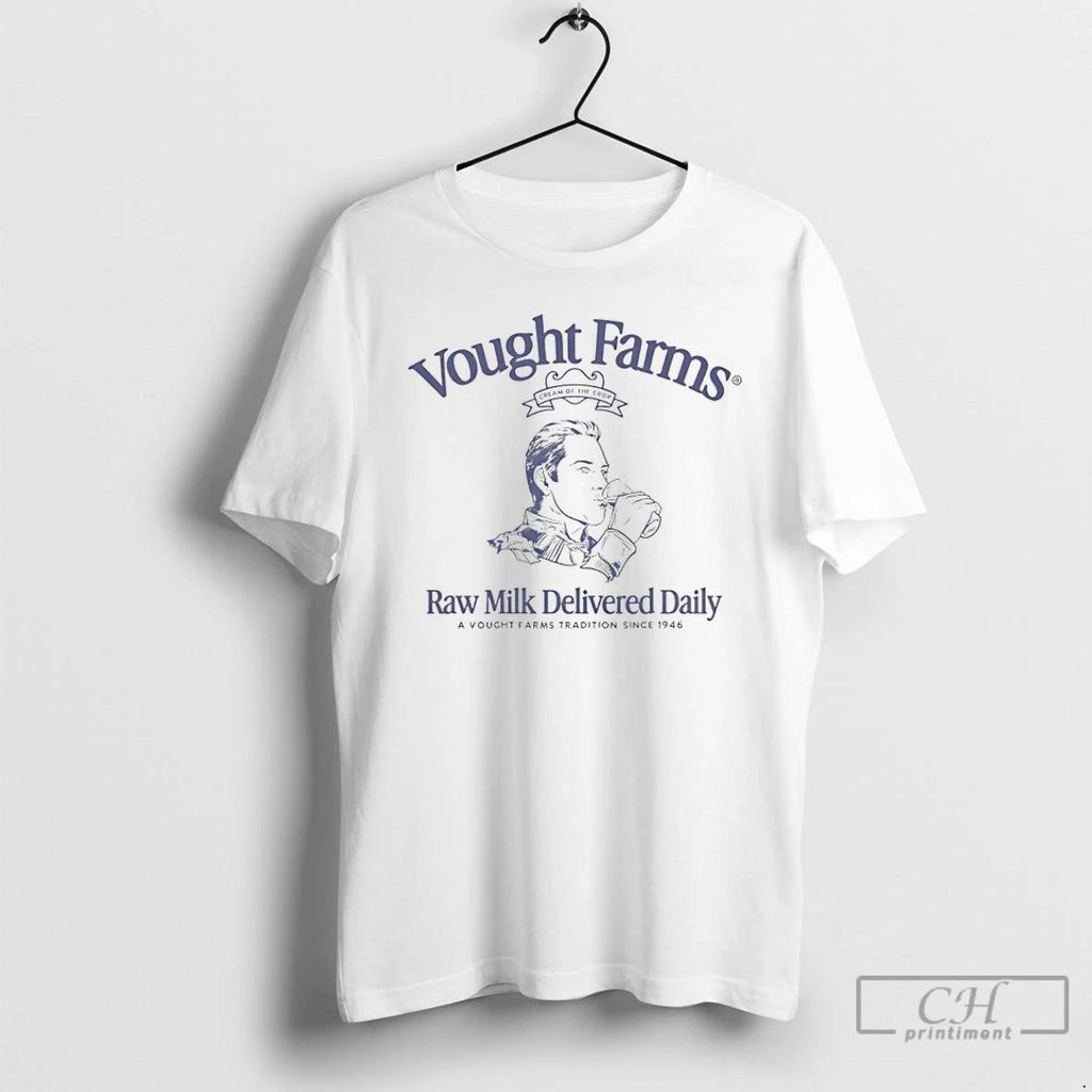 Classic Vought Farms Raw Milk Delivered Daily T Shirts