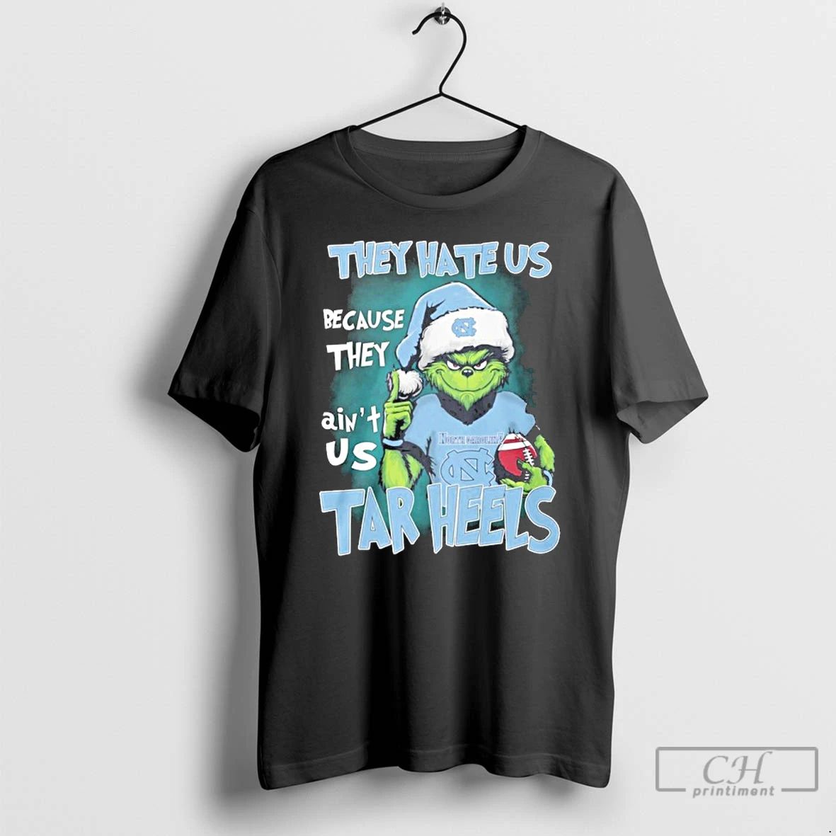 Premium They Hate Us Cause They Aint Us Grinch Unc Tar Heels T Shirts
