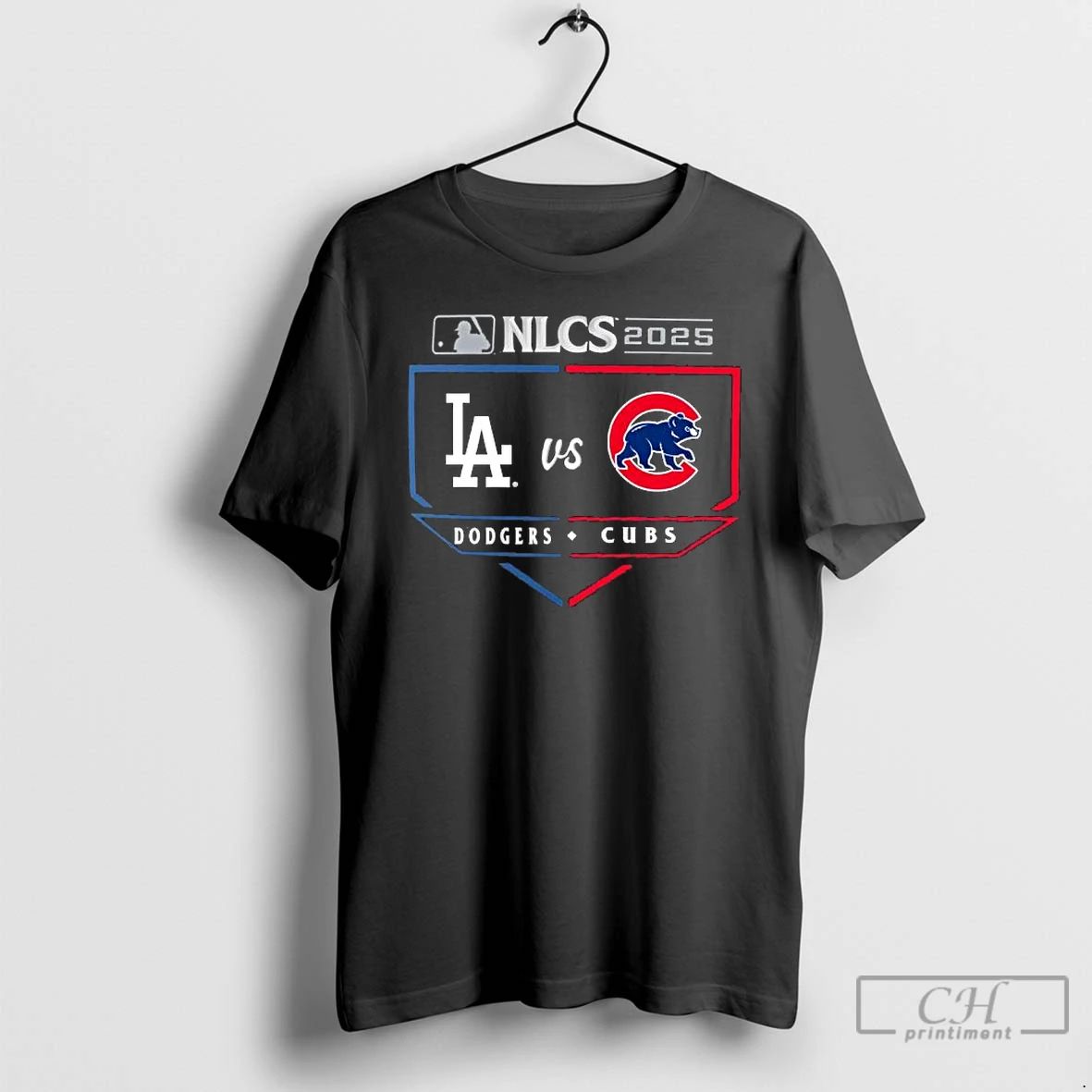 Classic Los Angeles Dodgers Vs Chicago Cubs Nlcs Batters Box Matchup T Shirts