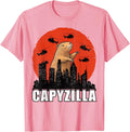 Capybara Shirt Funny Capybara Rodent Capyzilla Funny T-Shirt