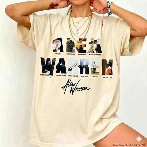 90s Music Tour 2026 Trendy Warren Graphic Custom Unisex T-Shirt