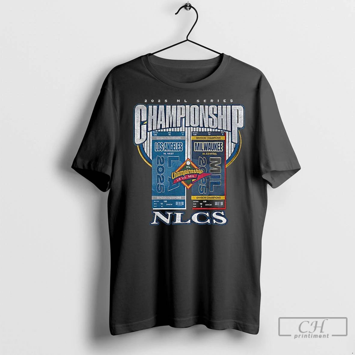 Classic Los Angeles Dodgers Vs Milwaukee Brewers 2025 Nl Series Championship Alcs